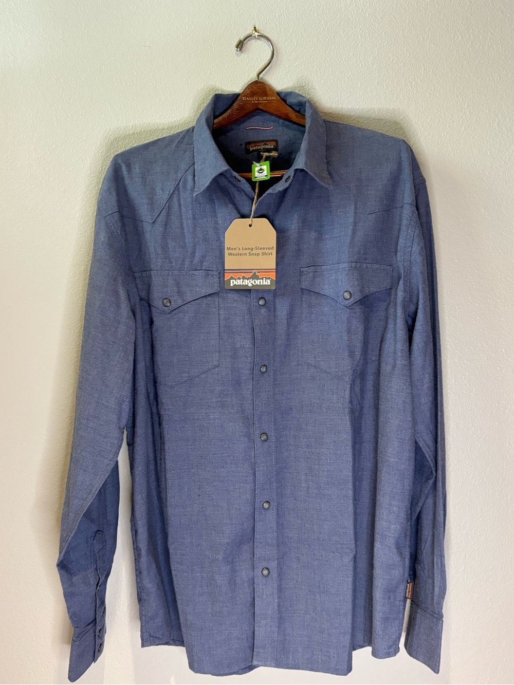 Patagonia Men’s XL Long-Sleeve Western Snap Shirt